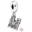 Charm Francie, Paříž - Notre Dame, přívěsek na náramek cestování