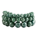 Jadeit Barmský náramek elastický přírodní kámen, kulička 8 mm / 16 - 17 cm