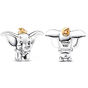 Charm Disney 100. výročí Dumbo slon, korálek na náramek, film