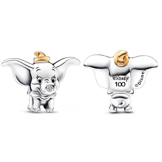 Charm Disney 100. výročí Dumbo slon, korálek na náramek, film