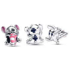 Charm Disney Disney Lilo & Stitch - Stitch s narozeninovým dortem, korálek na náramek film