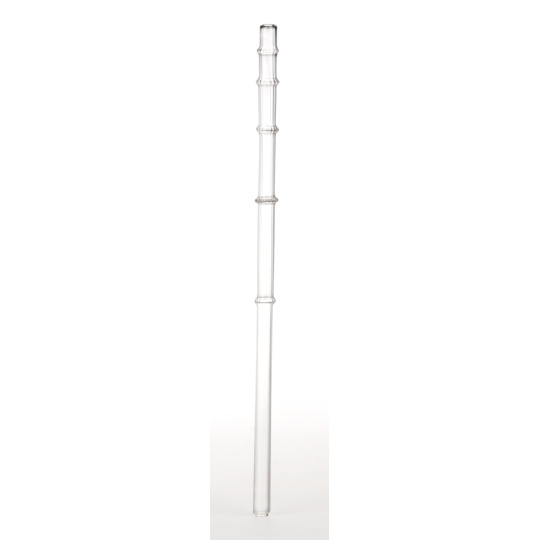 Masaru Emoto Calamus skleněné brčko 24 cm