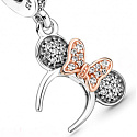 Charm Disney čelenka Minnie Mouse, přívěsek na náramek film