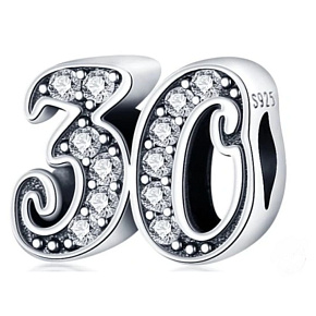 Charm 30 výročí, korálek na náramek Charm 30 výročí, korálek na náramek