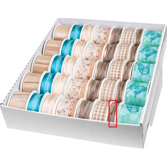 Ditipo Stuha látková s drátkem hnědá 4 m x 15 mm