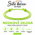 Síla barev Šňůrkový náramek – Neonově zelená | Symbol energie, originality a odvahy | nastavitelný 16 - 30 cm