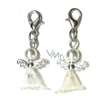 Anděl tančící přívěsek s křídly bílá sukně 14 x 24 mm 1 kus Anděl tančící přívěsek s křídly bílá sukně 14 x 24 mm 1 kus