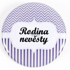 Albi Svatební Placky svatebčanů - Rodina nevěsty Albi Svatební Placky svatebčanů - Rodina nevěsty