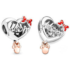 Charm Disney Minnie Mouse, Mom - Maminka, korálek na náramek, film