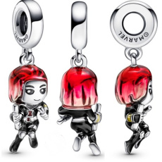 Charm Marvel The Avengers, Černá vdova, přívěsek na náramek, film