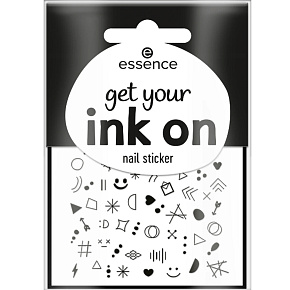 Essence Get Your Ink On nálepky na nehty 80 kusů
