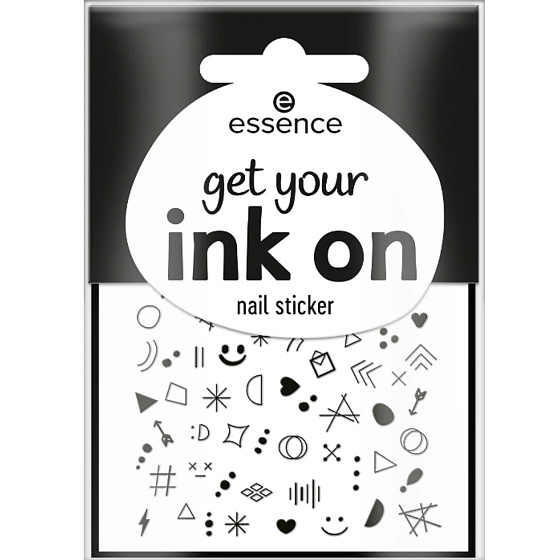 Essence Get Your Ink On nálepky na nehty 80 kusů