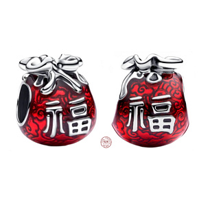 Charm Pytel štěstí, korálek na náramek štěstí