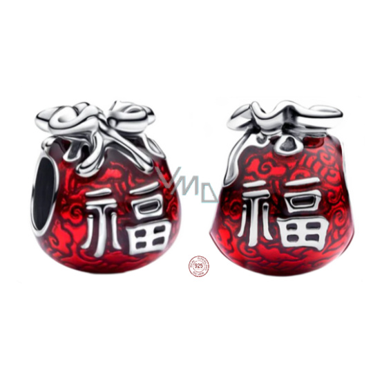 Charm Sterlingové stříbro 925 Pytel štěstí, korálek na náramek štěstí