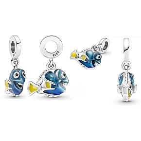Charm Disney Hledá se Nemo - Dory, přívěsek na náramek, film Charm Disney Hledá se Nemo - Dory, přívěsek na náramek, film