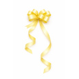 Kokarda – stahovací ozdobná stuha světle žlutá | 50 cm