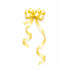 Kokarda – stahovací ozdobná stuha světle žlutá | 50 cm