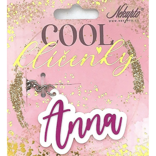 Nekupto Cool jmenná klíčenka Anna 1 kus