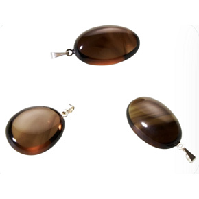 Záhněda Troml přívěsek přírodní kámen, M cca 3 cm, 1 kus, kámen realizace snů