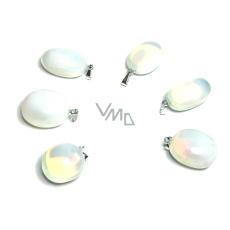 Opalit Troml přívěsek syntetický kámen, M cca 3 cm, 1 kus, kámen přání a naděje