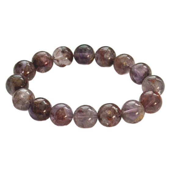 Auralit 23 náramek elastický přírodní kámen, kulička 12 mm / 21 - 22 cm AA, patří k nejmocnějším kamenům na planetě