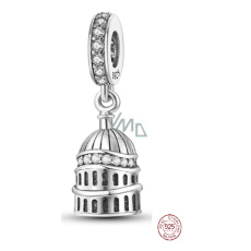 Charm Sterlingové stříbro 925 Londýn Katedrála sv. Pavla, přívěsek na náramek cestování