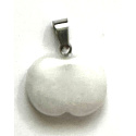 Křemen Jablko poznání přívěsek přírodní kámen 1,5 cm, nejdokonalejší léčitel