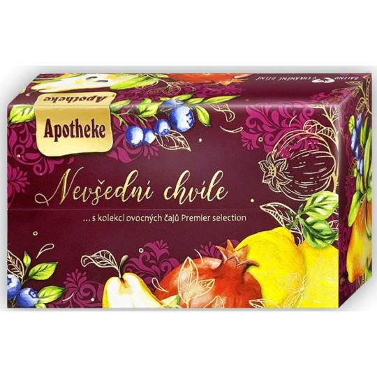Apotheke Nevšední chvíle kolekce prémiových ovocných čajů 48 x 2 g, dárková sada