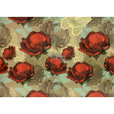 Nekupto Ajándék papírtáska luxus 32,5 x 32,5 x 14 cm 1605 LIL