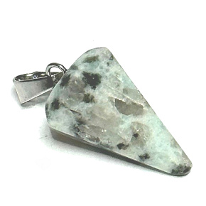 Jaspis kyvadlo přírodní kámen 2,2 cm, kámen pozitivní energie