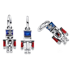 Charm Louskáček - Symbol odvahy a Vánoc, přívěsek na náramek vánoce