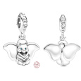 Charm Sterlingové stříbro 925 Disney Dumbo slon, přívěsek na náramek, film