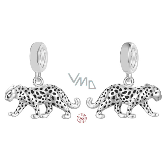 Charm Sterlingové stříbro 925 Panter, přívěsek na náramek zvíře