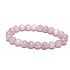 Kunzit náramek elastický přírodní kámen, kulička 8 mm / 16 - 17 cm, kámen emocí