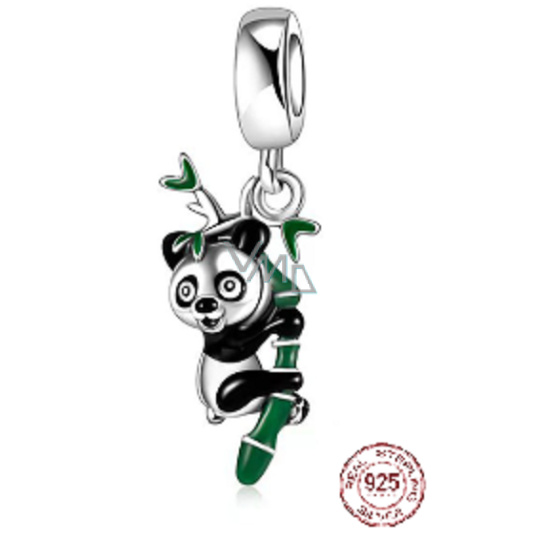 Zawieszka ze srebra 925 Panda na bransoletkę, charms do bransoletki Zawieszka ze srebra 925 Panda na bransoletkę, charms do bransoletki