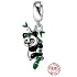 Charm Panda na větvi, přívěsek na náramek zvíře