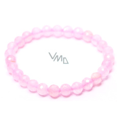 Růženin fazet náramek elastický přírodní kámen, kulička 6 mm / 16 cm, pro děti, kámen lásky Růženin fazet náramek elastický přírodní kámen, kulička 6 mm / 16 cm, pro děti, kámen lásky