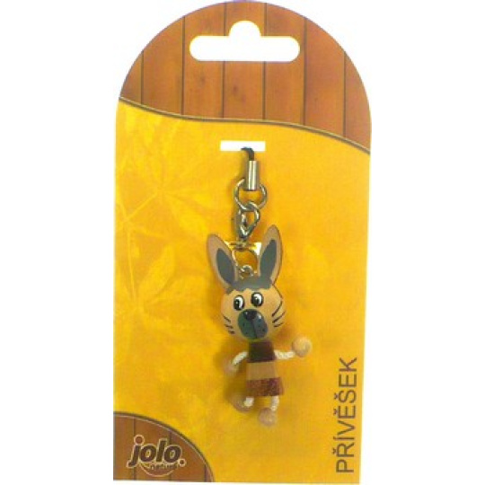 Nekupto Jolo Natura přívěšek dřěvěný malý Zajíc 1 kus