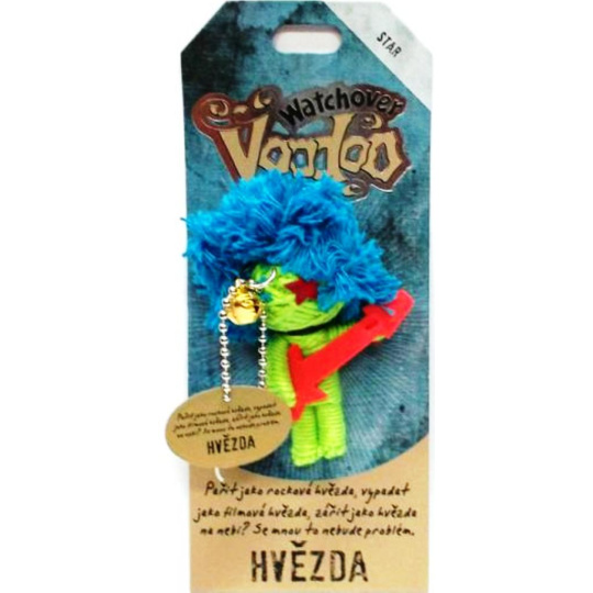Albi Voodoo přívěsek Hvězda 8 x 4 cm