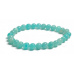 Amazonit náramek elastický přírodní kámen, kulička 6 mm / 16 - 17 cm, kámen naděje