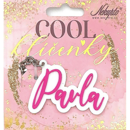 Nekupto Cool jmenná klíčenka Pavla 1 kus