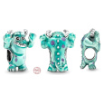 Charm Sterlingové stříbro 925 Disney Pixar Příšerky s.r.o., Sulley, korálek na náramek, film