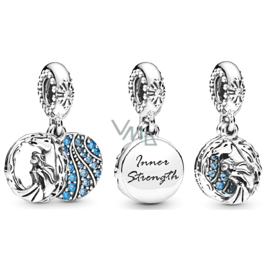 Charm Sterlingové stříbro 925 Disney Ledové království, Elsa přívěsek na náramek film Charm Sterlingové stříbro 925 Disney Ledové království, Elsa přívěsek na náramek film