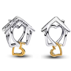 Charm With You I’m Home – symbol lásky a domova, korálek na náramek rodina