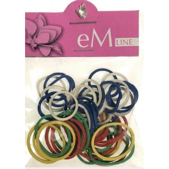 Vlasové gumičky sáček různé barvy