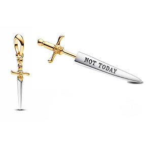 Charm Hra o trůny, Arya Stark meč Jehla, přívěsek na náramek, film