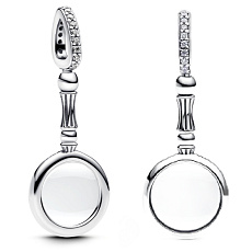 Charm Zvětšovací oko - Láska je v detailech, přívěsek na náramek láska