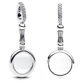 Charm Zvětšovací oko - Láska je v detailech, přívěsek na náramek láska