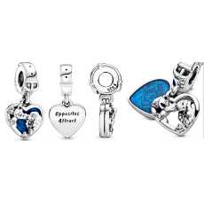 Charm Disney Lady a Tramp, přívěsek na náramek, film