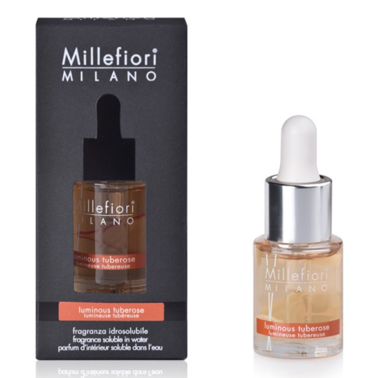 Millefiori Milano Natural Luminous Tuberose - Noční hyacint Aroma olej 15 ml